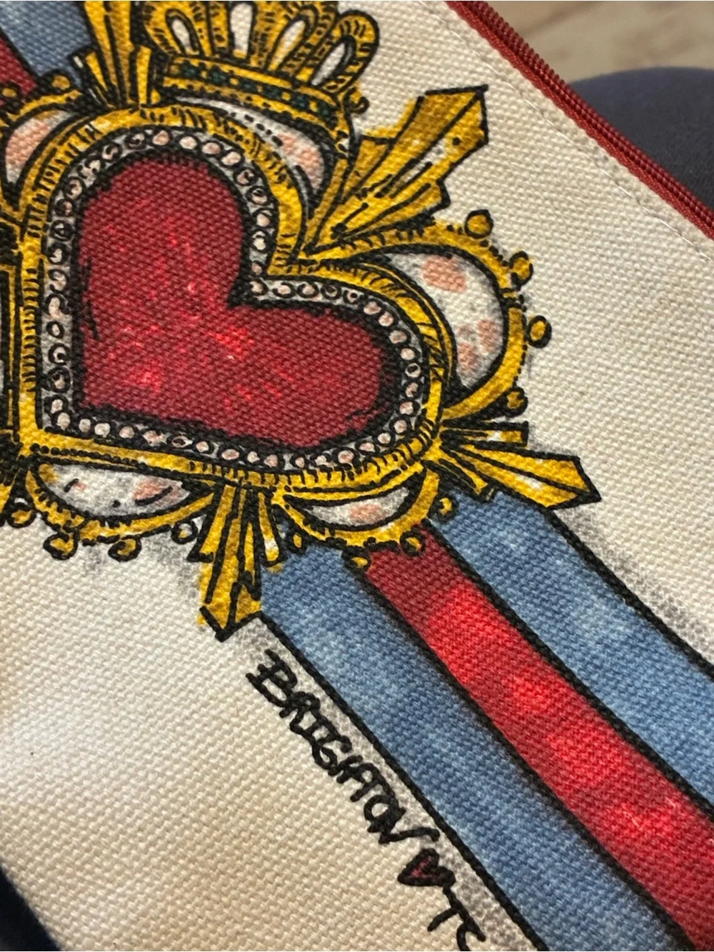 New Brighton In Love We Trust Pouch Set Tom Clancy Canvas Large And Small